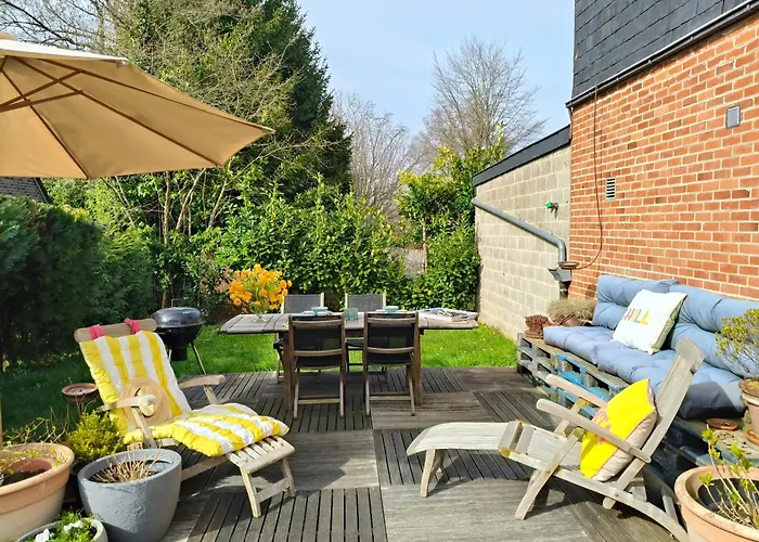 Apartment Maison Avec Jardin Proche De Liege -sejour Nature & Confort - Golfs, Pour Visites Diverses Neupre